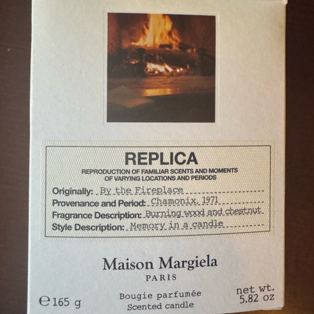 Maison Martin Margiela Replica Candle - White